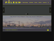 Tablet Screenshot of pilsun.com